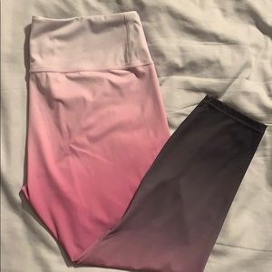 Athleta Elation Ombré 7/8 Tight size XL